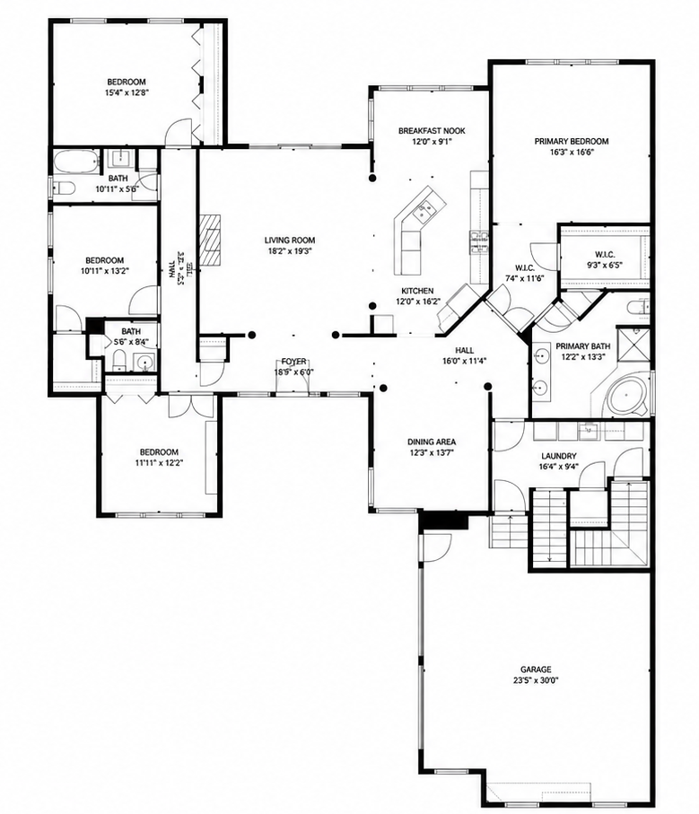 29 Arvida Road main level floor plan
